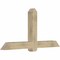 Ekena Millwork Eugene Rough Sawn Timber Gable Bracket, Douglas Fir, 72"W x 36"H x 6"D x 6"F, 12/12 Pitch GBW072X36X0606EUG00RDF - alternate 5